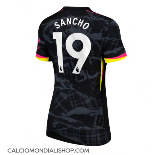 Maglie da calcio Chelsea Jadon Sancho #19 Terza Maglia Femminile 2024-25 Manica Corta